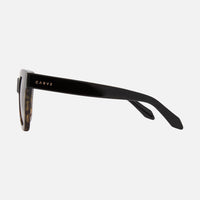 Elba - Black Milky Tort Gradient Brown Lens