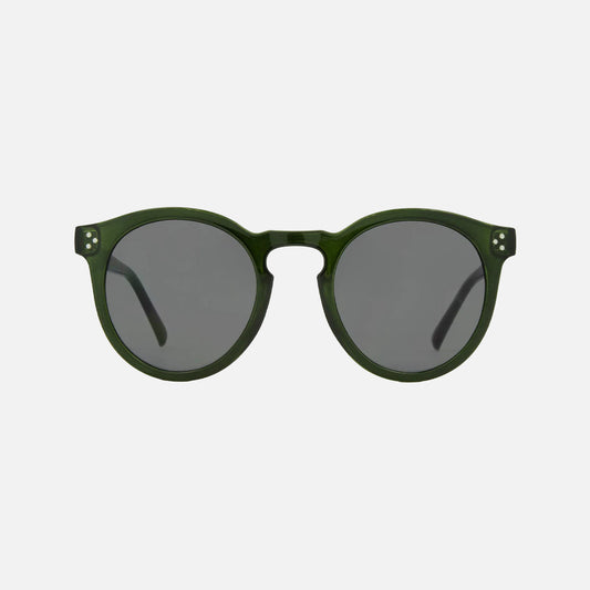 Fletcher - Gloss Crystal Moss Frame Gray Lens