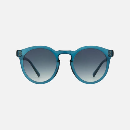 Fletcher - Gloss Crystal Petrol Blue Frame Gray Lens