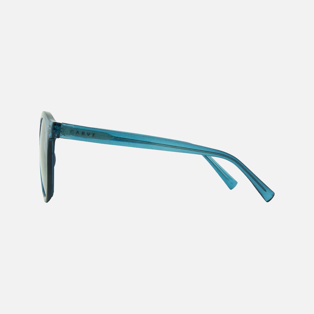 Fletcher - Gloss Crystal Petrol Blue Frame Gray Lens