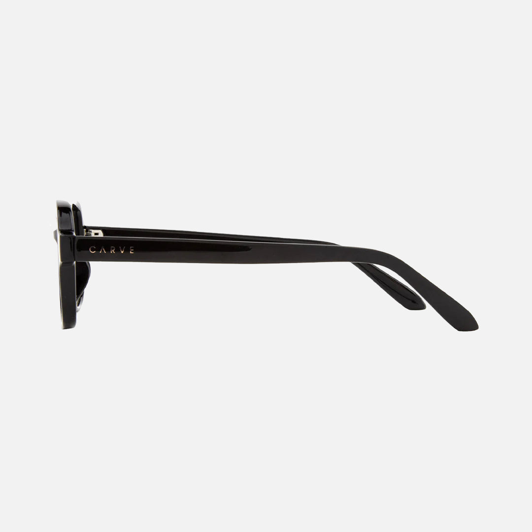 Azore - Gloss Black Smoke Yellow Lens