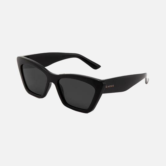 Tahoe - Gloss Black Frame Dark Grey Injected Polarized Lens