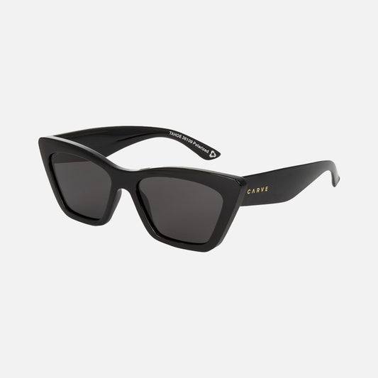 Tahoe - Recycled Gloss Black Frame Grey Polarized Lens