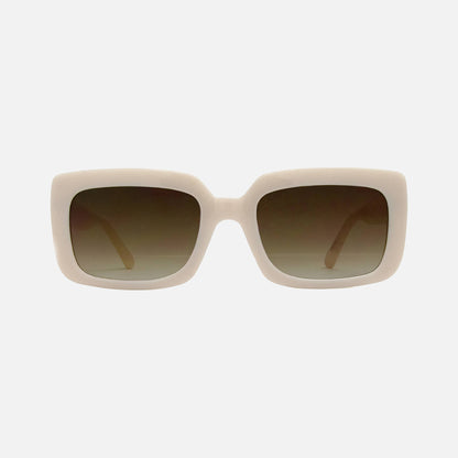 Laguna - Gloss Alabaster Brown Gradient Lens