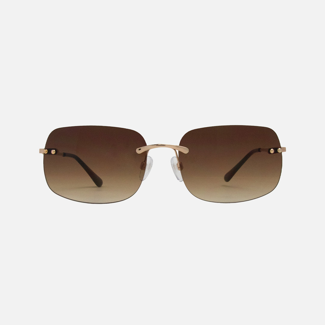 Suga & Spice - Gold Frame Brown Gradient Lens