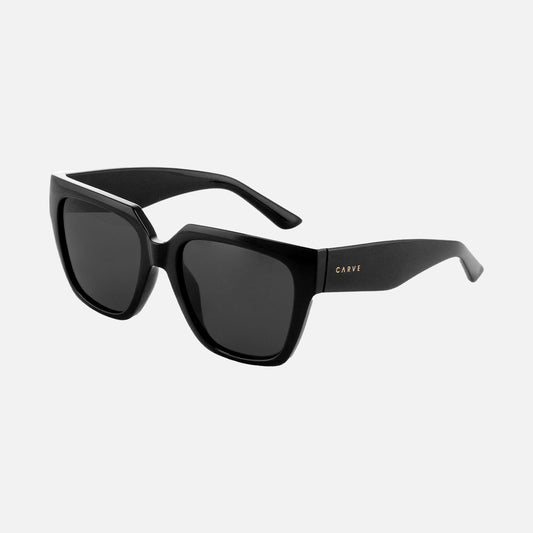 Brooklyn - Gloss Black Dark Grey Polarized Lens