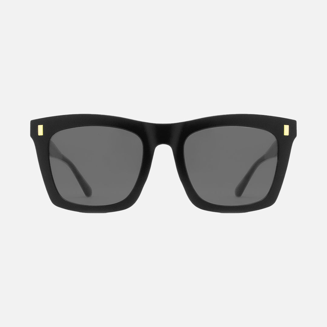 Kirby - Semi Gloss Black Frame Gray Lens