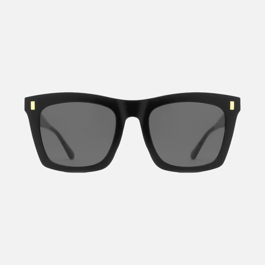 Kirby - Semi Gloss Black Frame Gray Lens