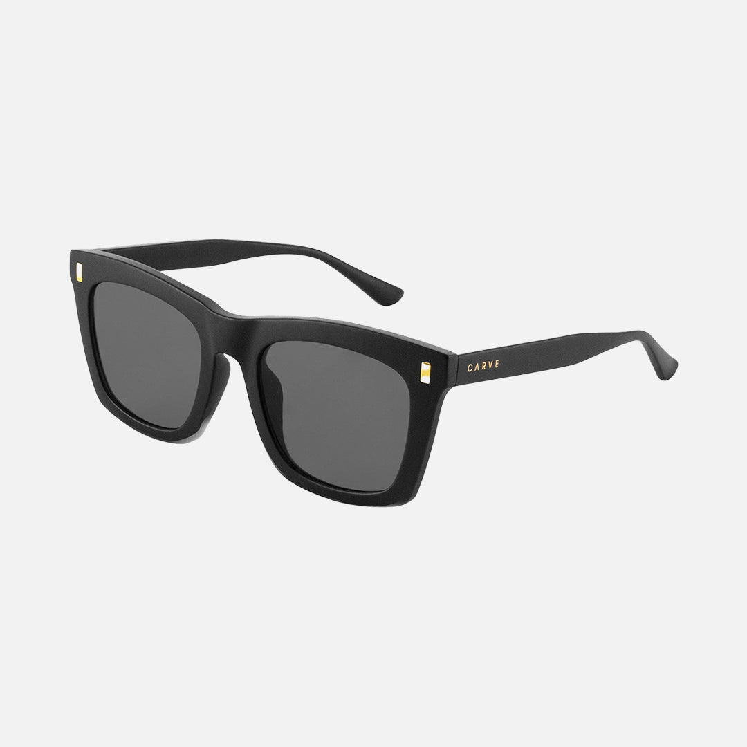 Kirby - Semi Gloss Black Frame Gray Lens