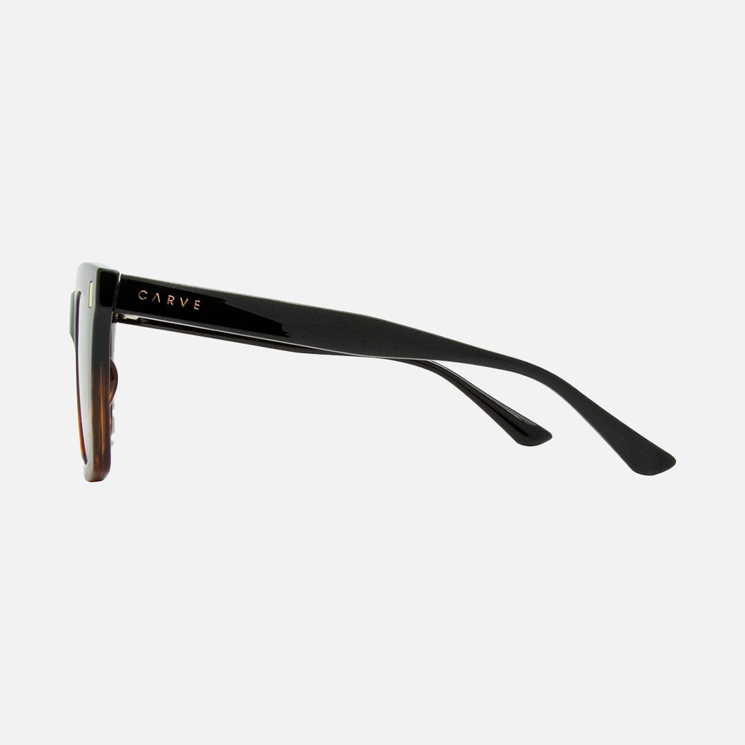 Kirby - Black Tort to Brown Frame Gradient Lens