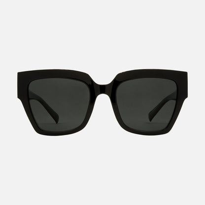 Valerie - Gloss Black Dk Grey Injected Polarized Lens