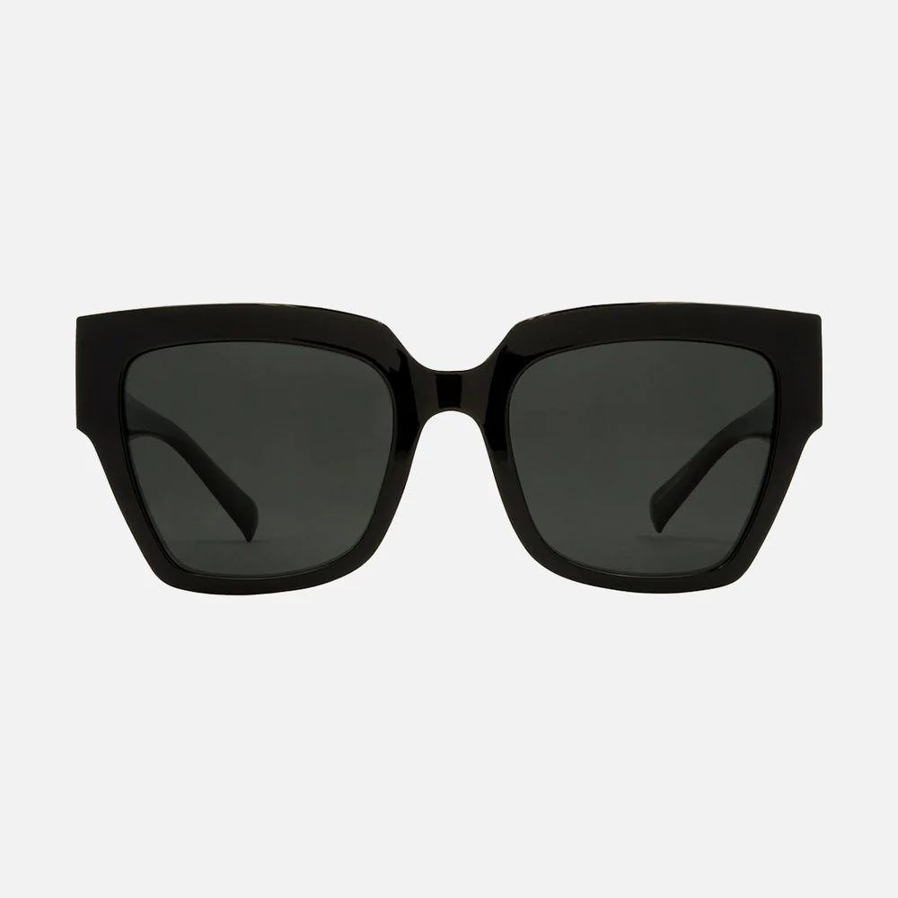 Valerie - Gloss Black with Gray Injected Polarized Lens