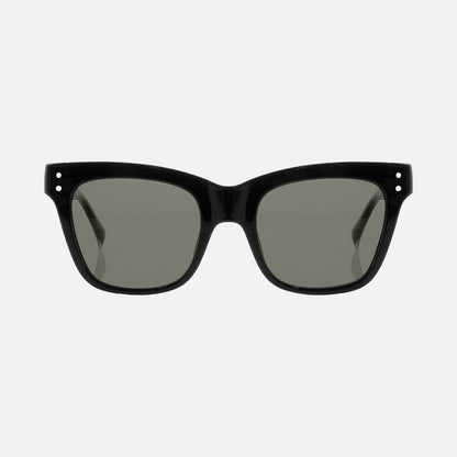 Leopold - Gloss black Muted Tort Temples Grey Lens