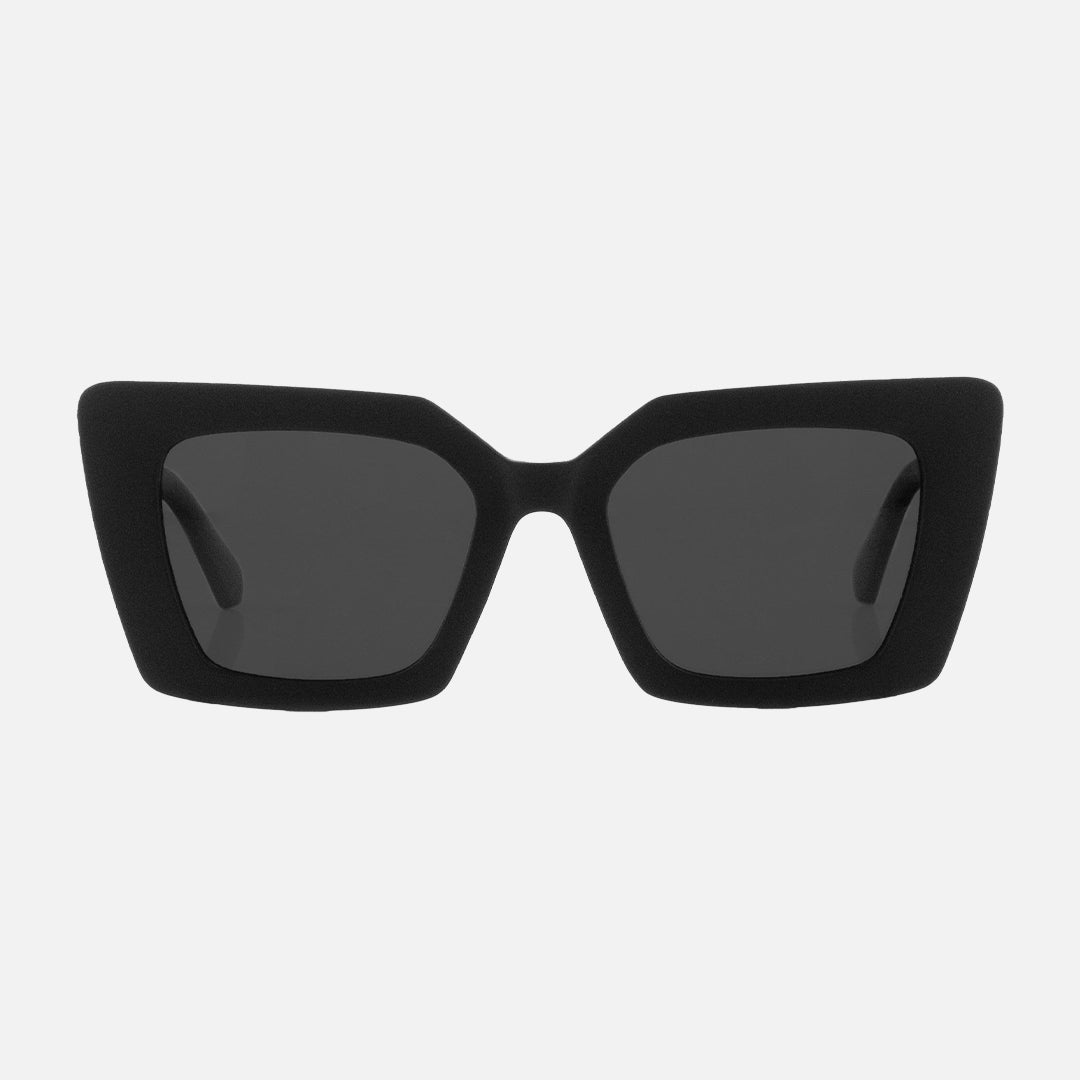Finley - Matt Black Dark Grey Injected Polarized Lens
