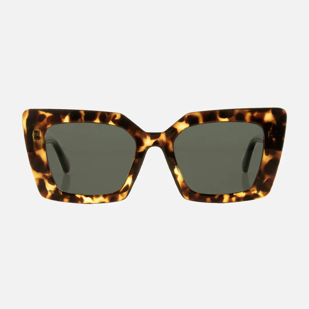 Finley - Yellow Tort / Black Temple with Grey Lens