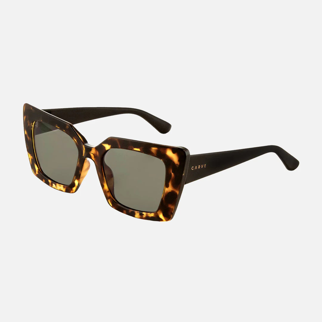 Finley - Yellow Tort / Black Temple with Grey Lens