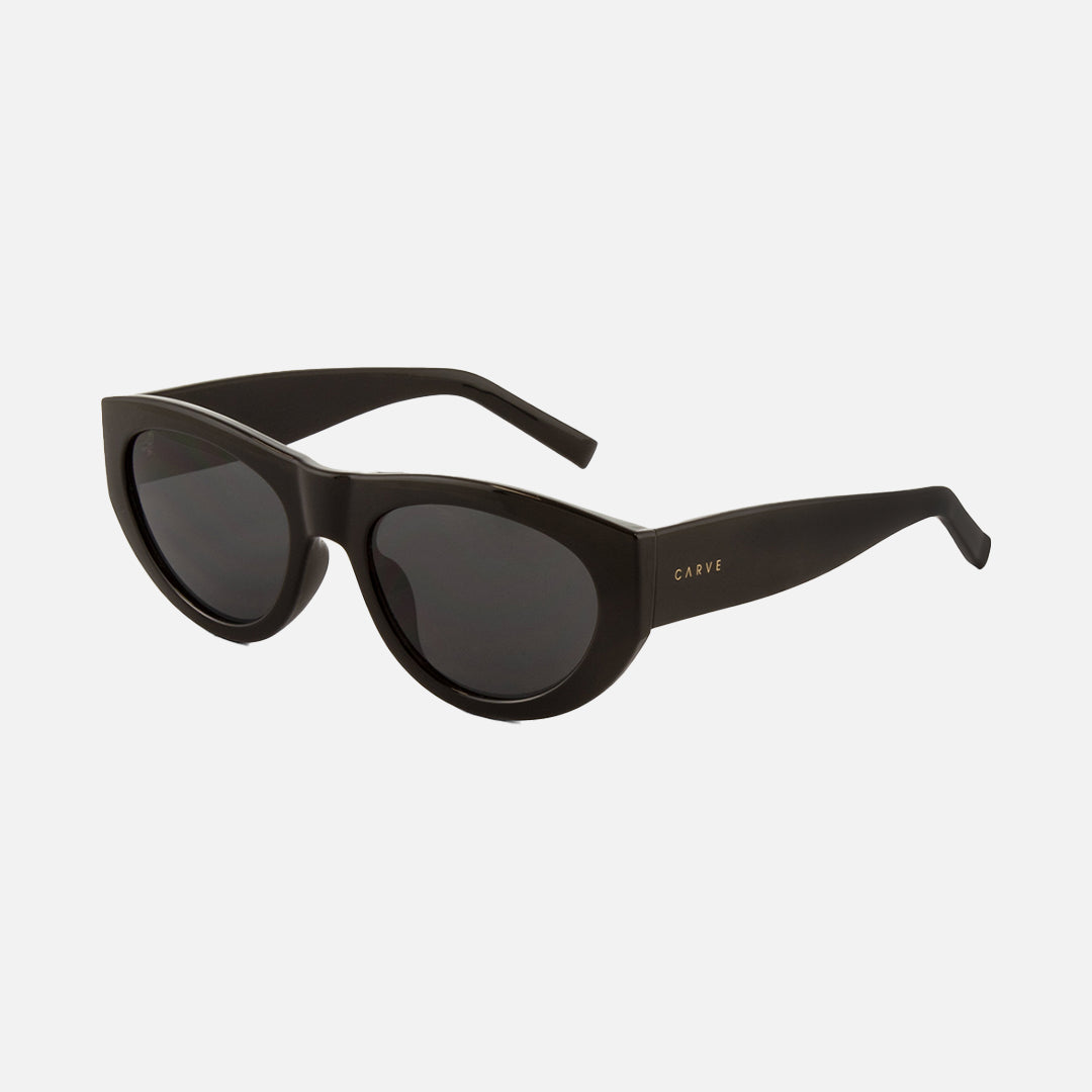 Montana - Gloss Black Dark Grey Injected Polarized Lens