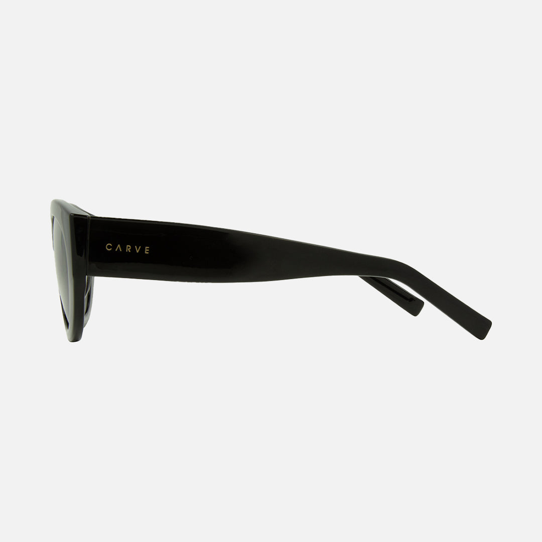 Montana - Gloss Black Dark Grey Injected Polarized Lens