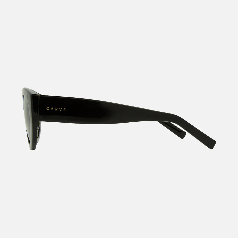 Montana - Gloss Black with Dark Grey Injected Polarized Lens