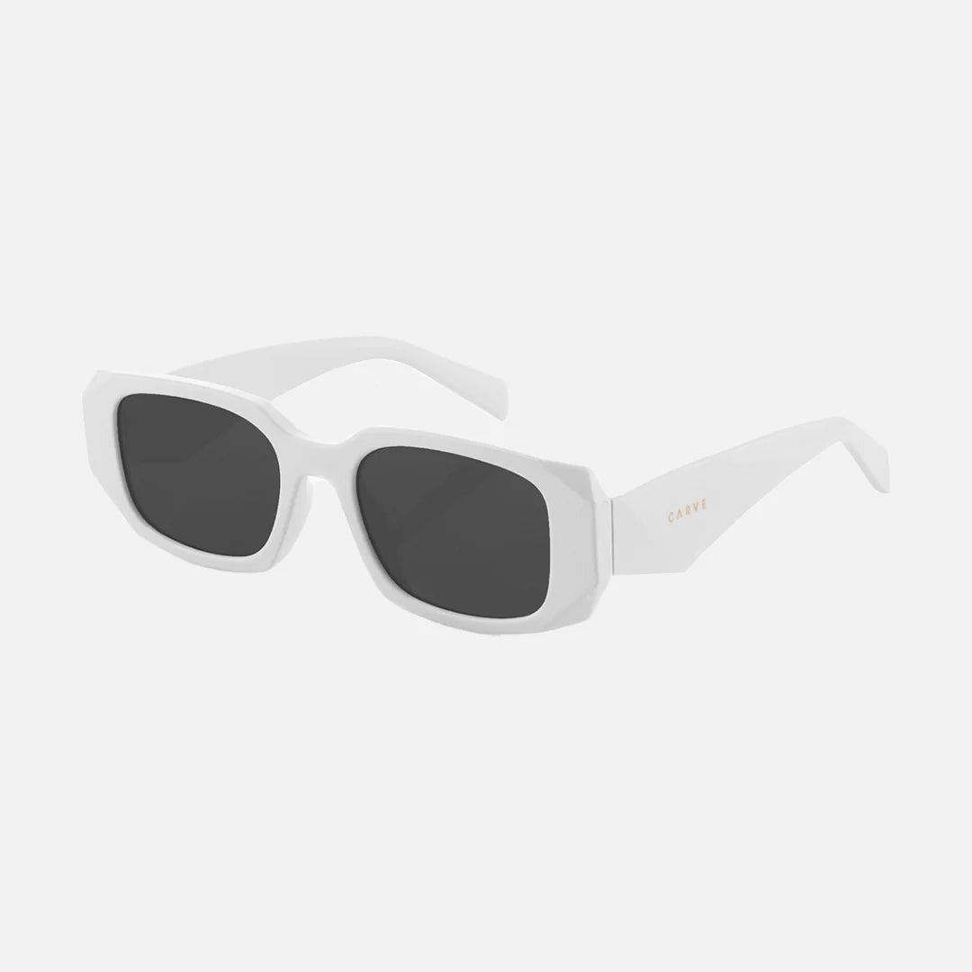 Milan - Gloss White with Dark Gray Lens