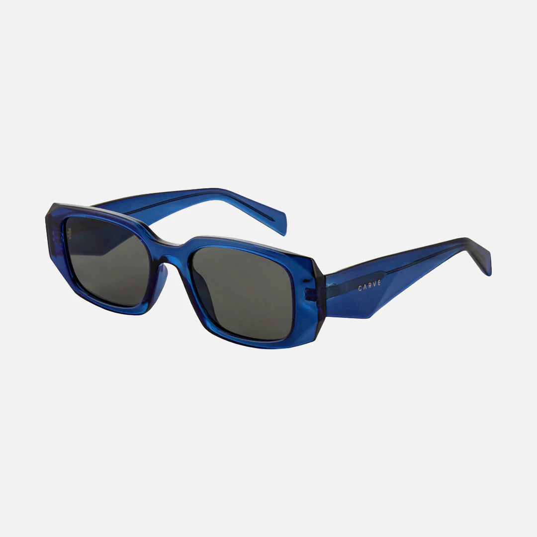 Milan - Gloss Crystal Blue with Gray Lens