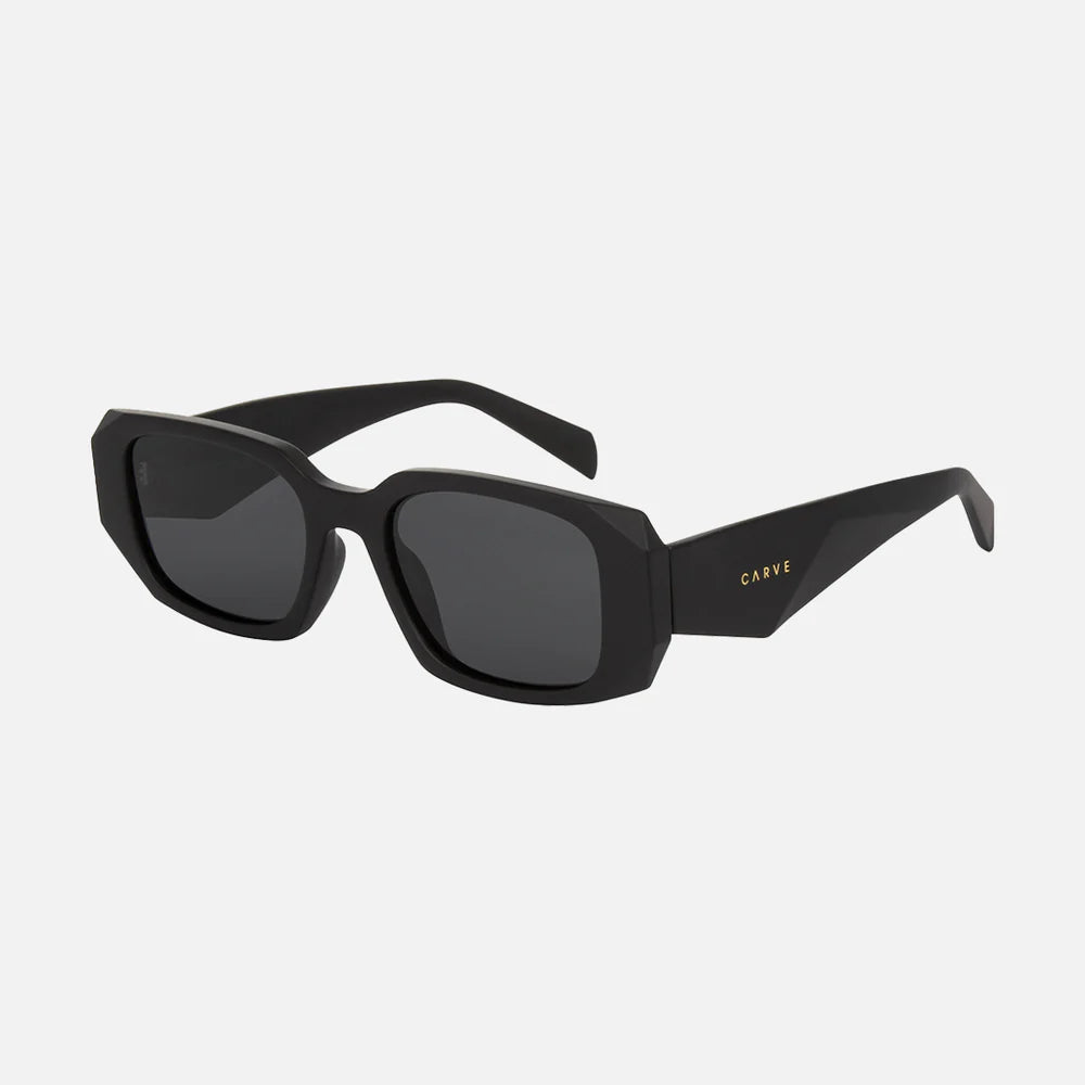 Milan - Matte Black with Gray Injected Polarized Lens