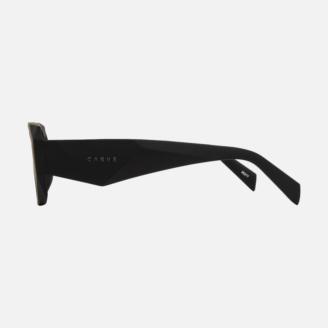 Milan - Matte Black Frame with Brown Gradient Lens