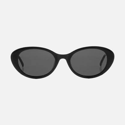 Billie - Gloss Black Frame Dark Gray Lens