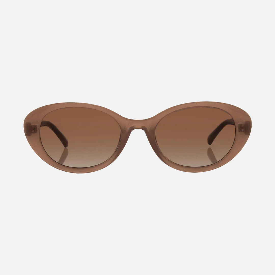 Billie - Gloss Translucent Nude with Brown Gradient Lens