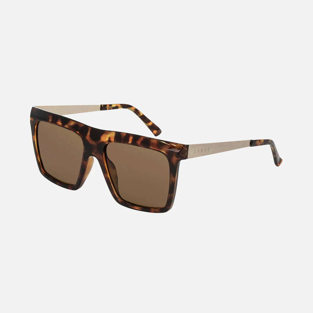Yoshi - Gloss Tort Gold Temple with Brown Lens