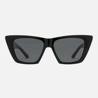 York - Gloss Black Frame with Grey Lens