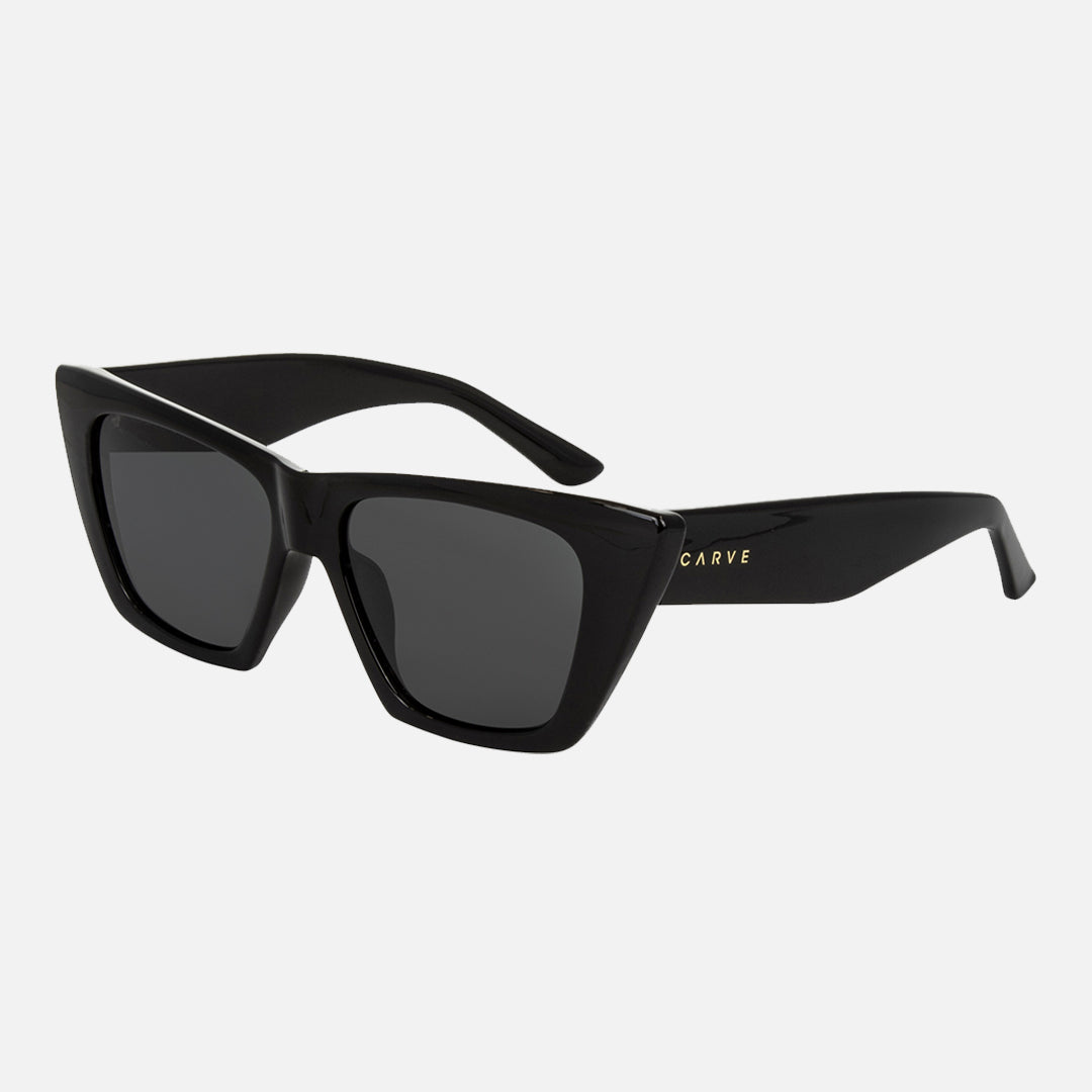 York - Gloss Black Frame with Grey Lens