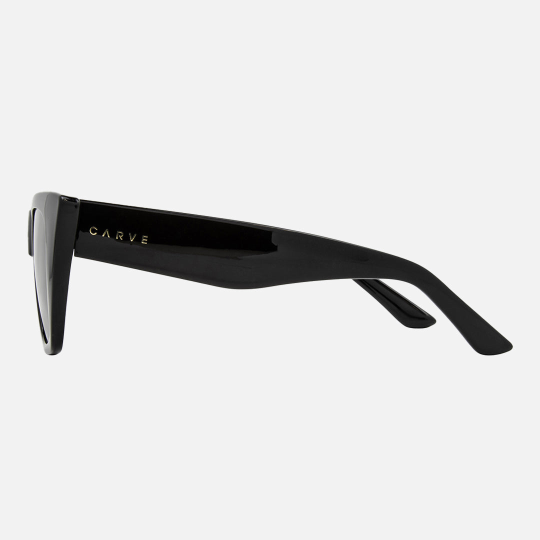 York - Gloss Black Frame with Grey Lens