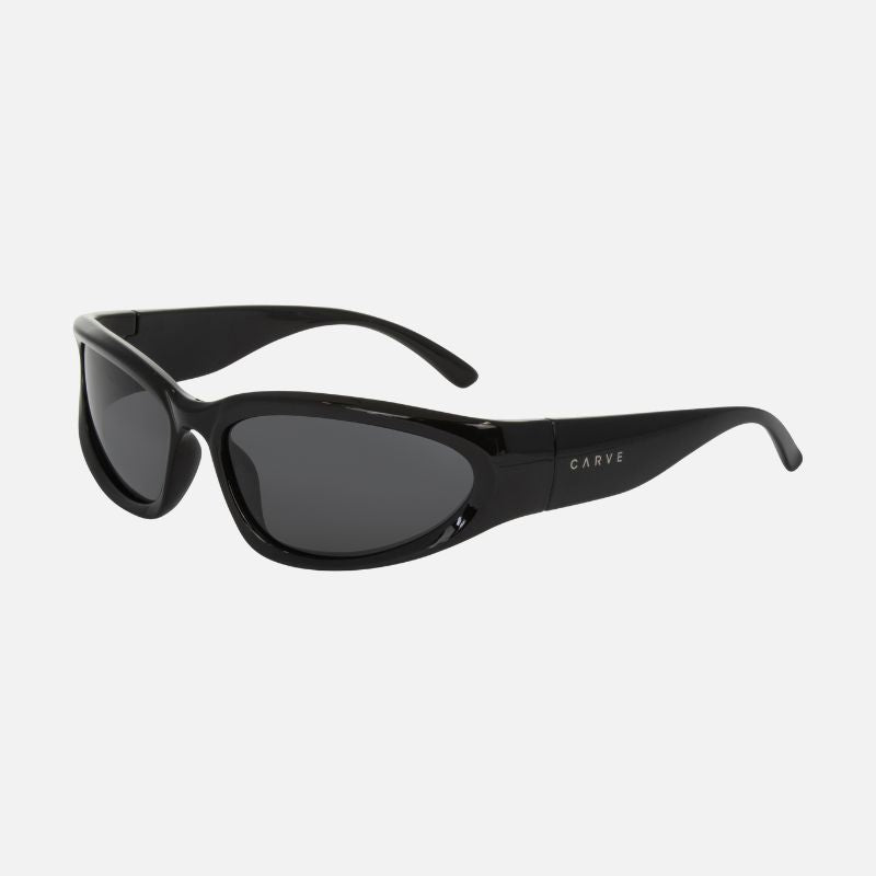 Kubix - Gloss Black with Gray Injected Polarized Lens
