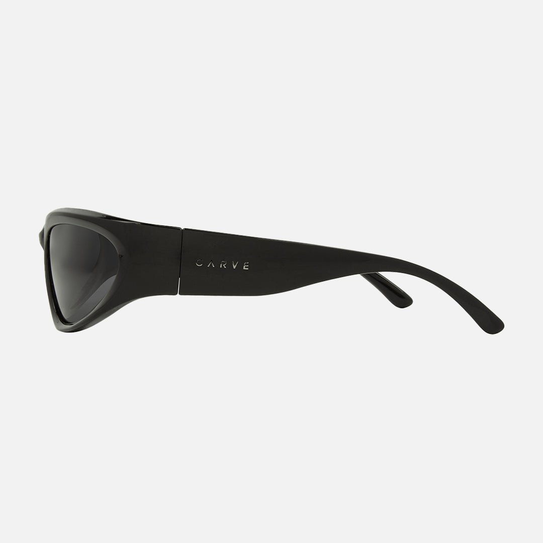 Kubix - Gloss Black Frame Dark Gray Injected Polarized Lens