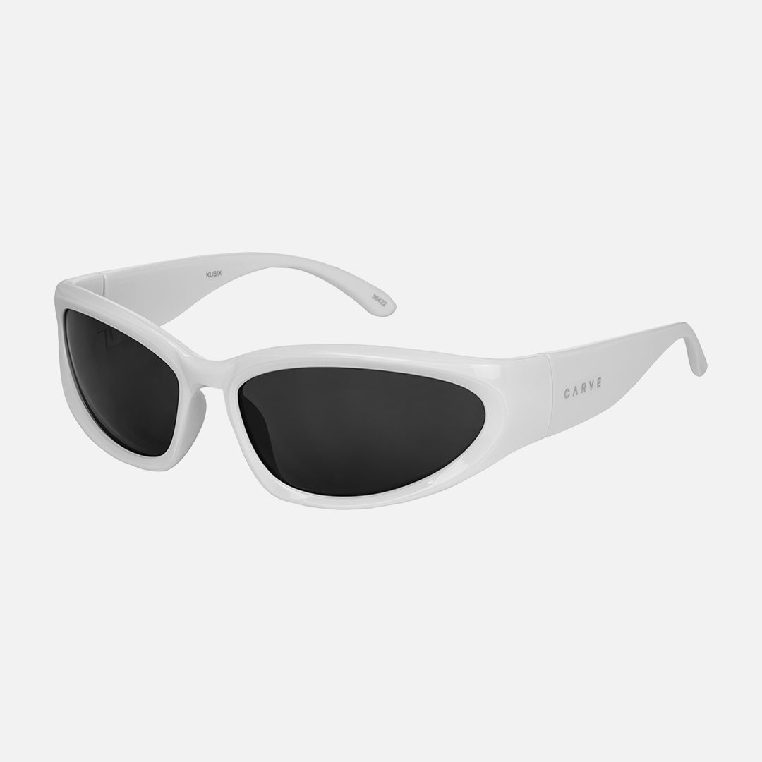 Kubix - Gloss White Frame Gray Lens