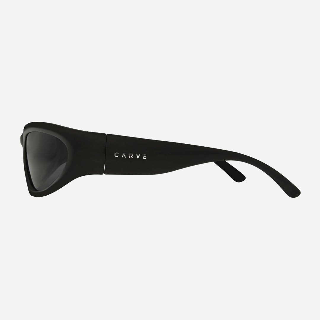 Kubix - Matte Black Frame Gray Lens