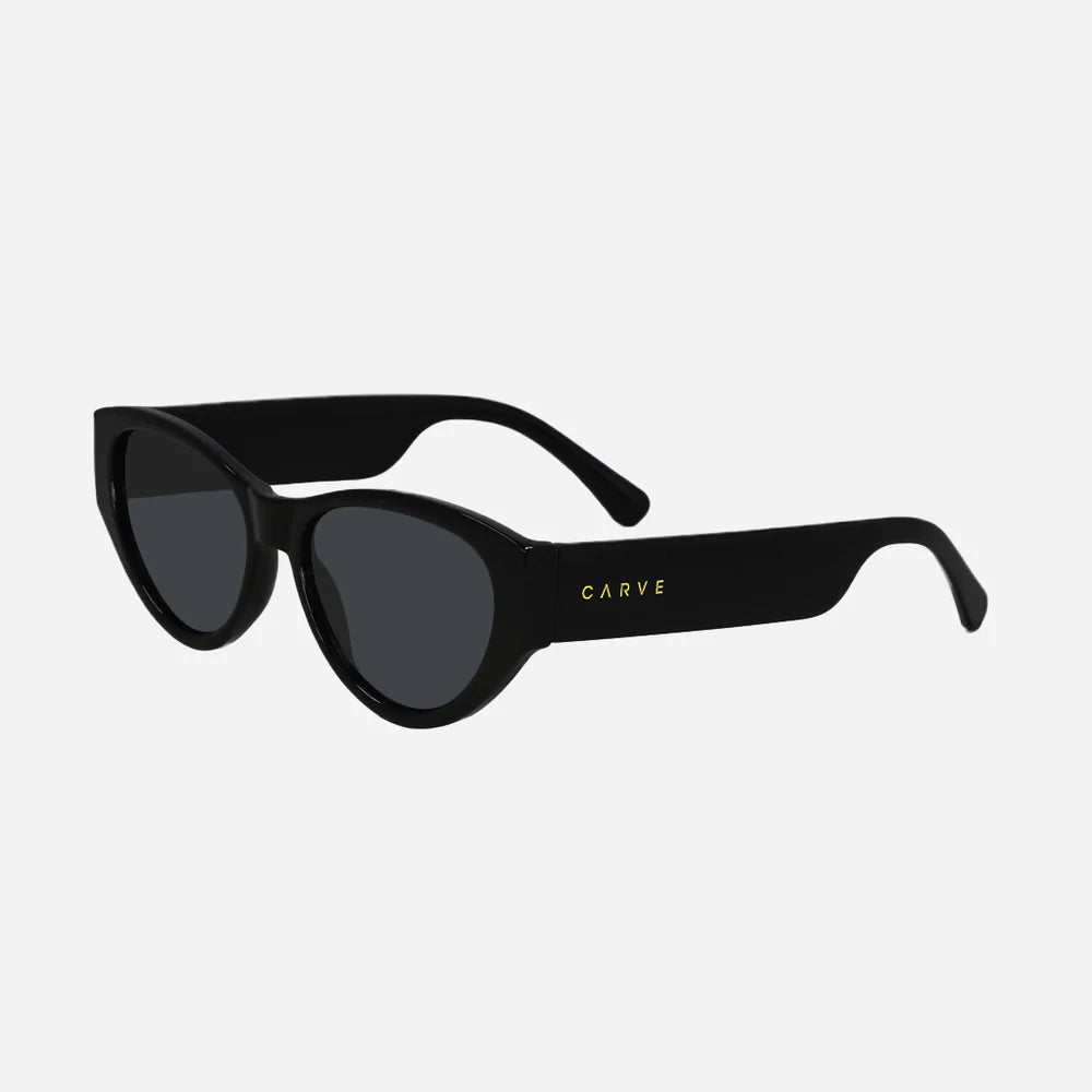 Lulu - Gloss Black with Gray Lens