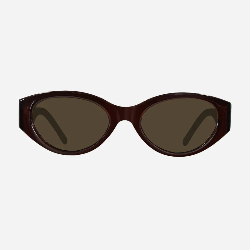Lola - Gloss Chocolate Brown with Brown Lens
