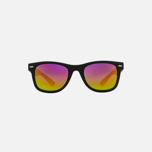 Digger - Matt Black Grey Frame Rainbow Iridium Lens