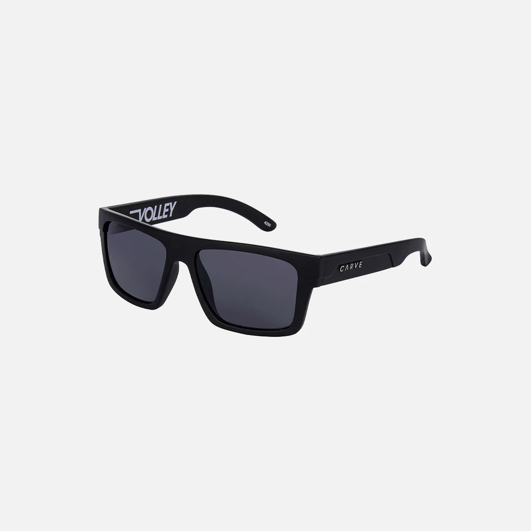 Volley Kids - Matte Black with Gray Lens