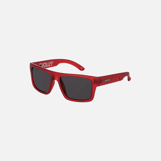 Volley Jr - Translucent Cherry Red Frame Grey Lens