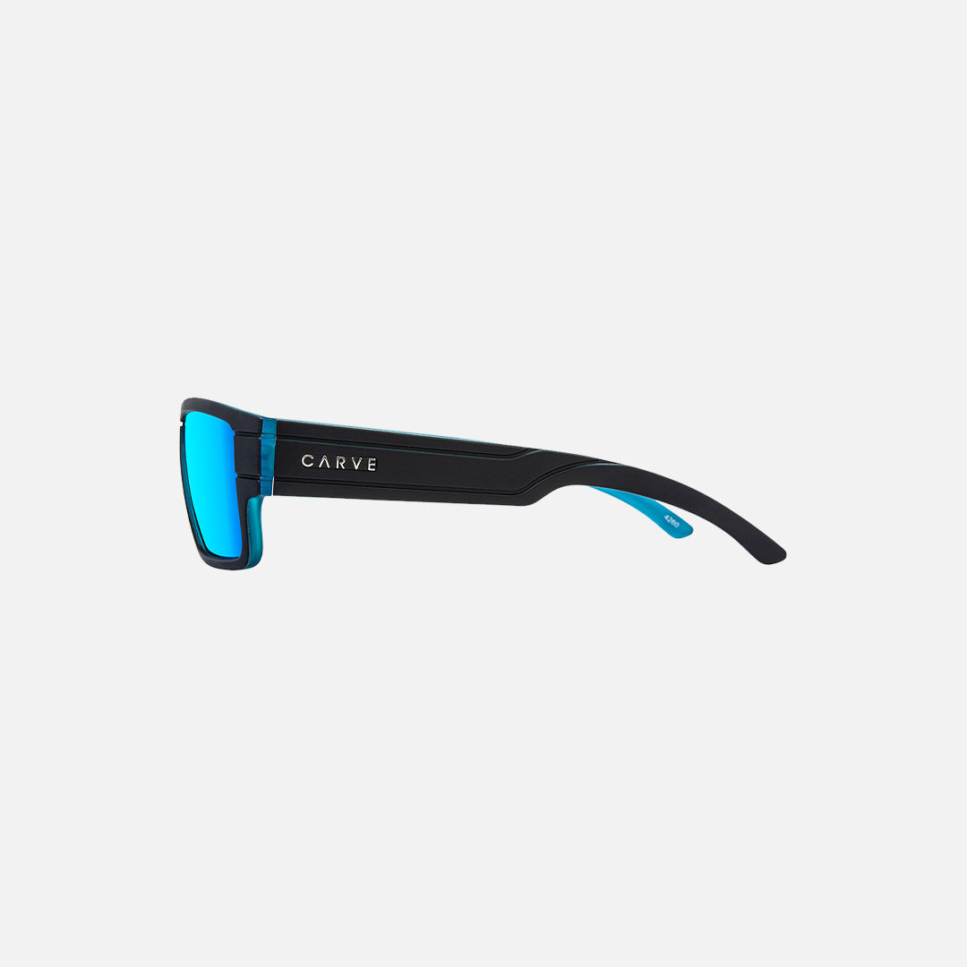 Sublime Jr - Matte Black Frame Crystal Blue Iridium Frame