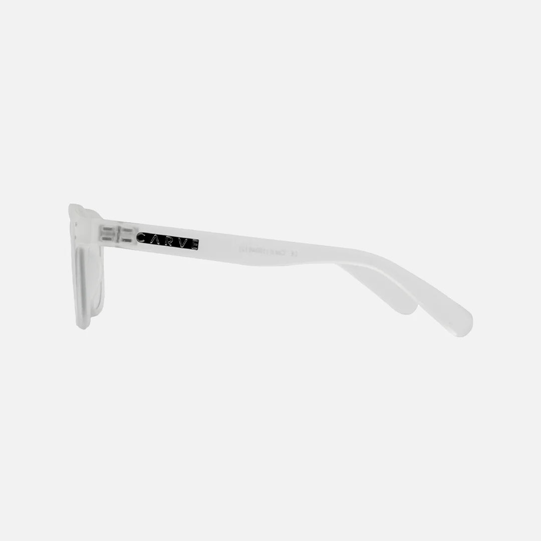 Havana Jr - Blue Light Glasses Matte Translucent Clear Frame