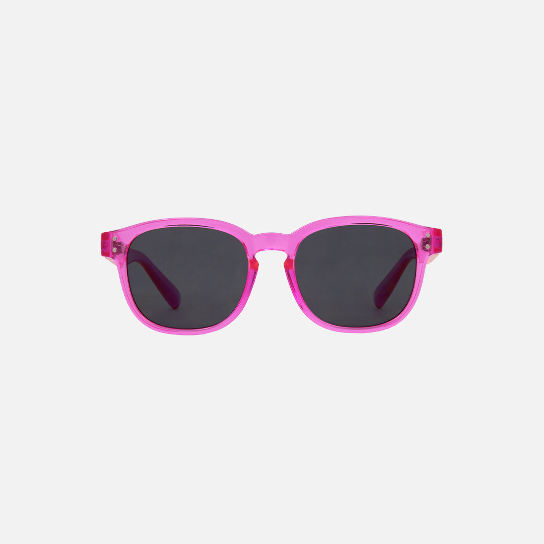 Havana Jr - Crystal Hot Pink Frame Gray Lens