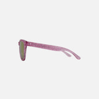 Cali - Crystal Pink Glitter Frame with Grey Pink Iridium Lens