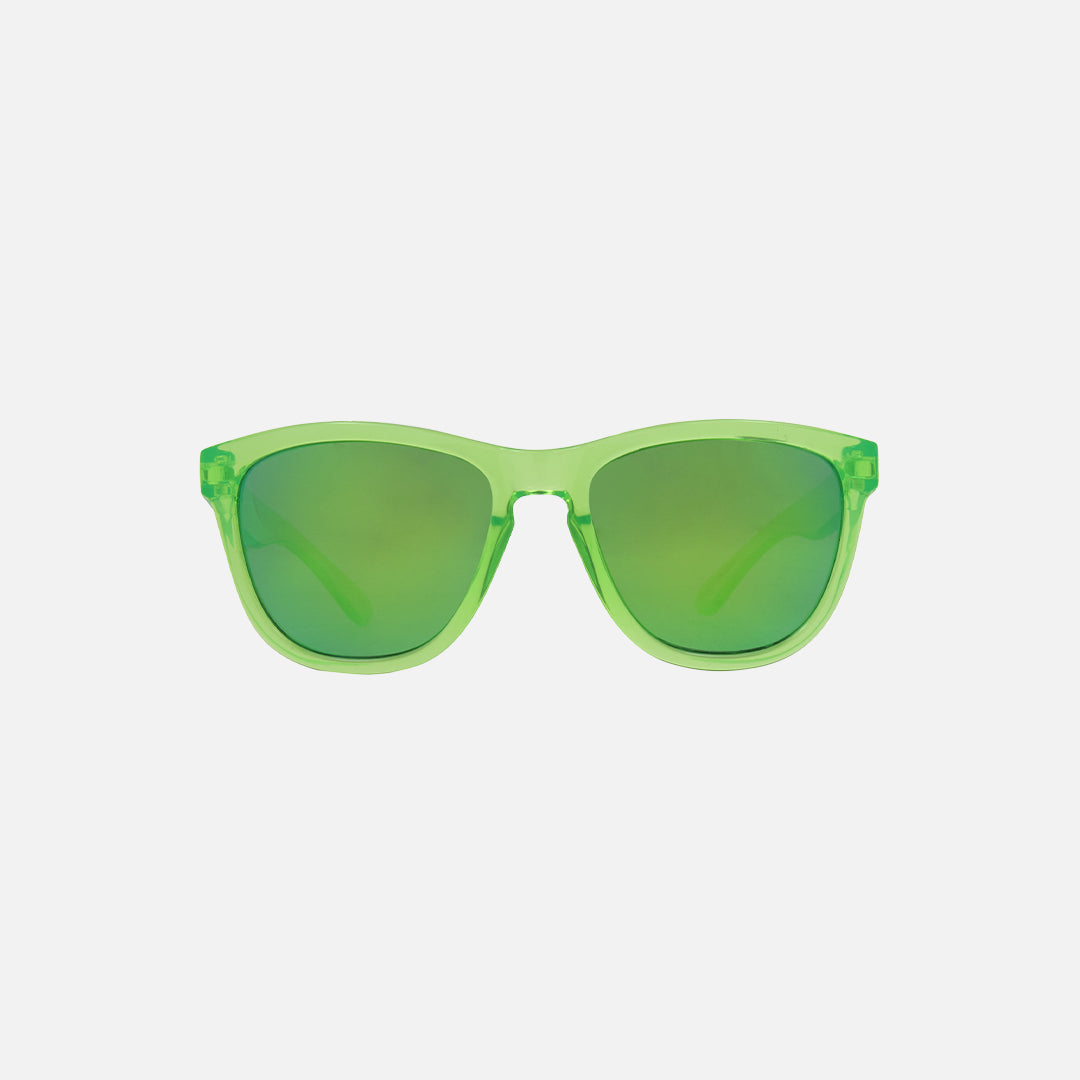 Cali - Crystal Lime Frame with Grey Blue Green Iridium Lens