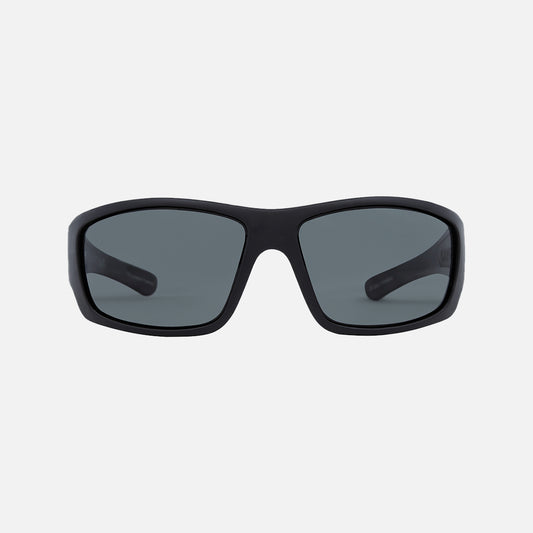 Moray - Floating Matte Black Frame Gray Injected Polarized Lens