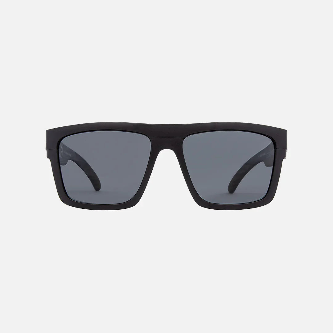 Volley - Floating Matte Black Frame with Gray Injected Polarized Hydrophobic Lens