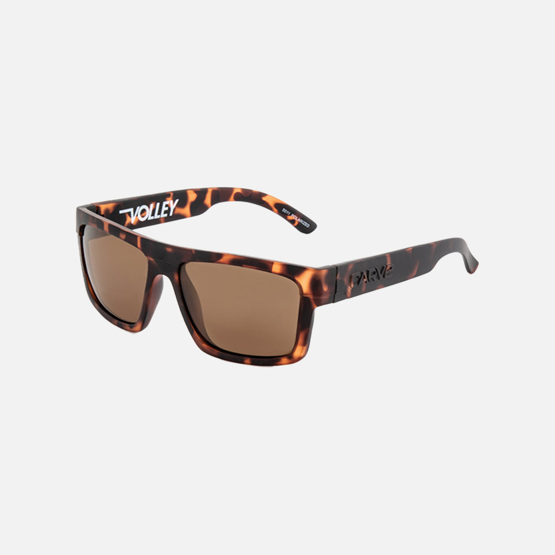 Volley - Floating Matte Tort Frame Brown Injected Polarized Lens